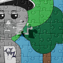 Load image into Gallery viewer, Winzo the Cat Walk It Jigsaw puzzle