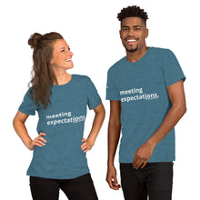 Load image into Gallery viewer, Winzo the Cat Meeting Expectations Unisex T-shirt