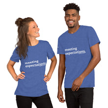 Load image into Gallery viewer, Winzo the Cat Meeting Expectations Unisex T-shirt