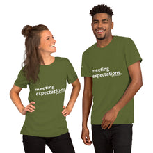 Load image into Gallery viewer, Winzo the Cat Meeting Expectations Unisex T-shirt