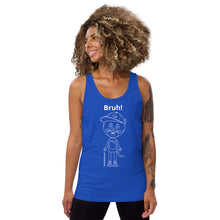 Load image into Gallery viewer, Winzo the Cat Bruh Unisex Tank Top