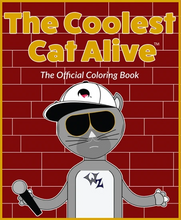 Load image into Gallery viewer, The Coolest Cat Alive: The Official Coloring Book
