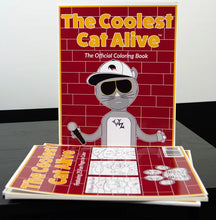 Load image into Gallery viewer, The Coolest Cat Alive: The Official Coloring Book
